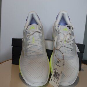 ADIDAS NEW Supernova ease running shoes white yellow Women's size 8